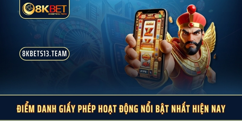 Điểm danh giấy phép hoạt động nổi bật nhất hiện nay